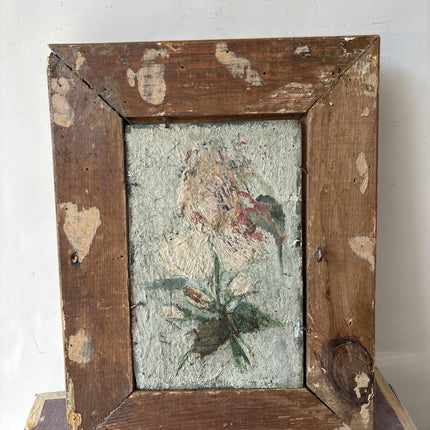 19th Century Antique Seascape Oil Painting "Gilded Frame" Belgique Artwork Holland Art Shop