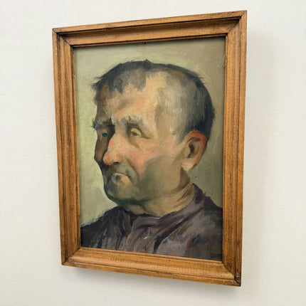 Traditional Portrait Oil Painting "Elderly Man" Detailed Art Holland Art Shop