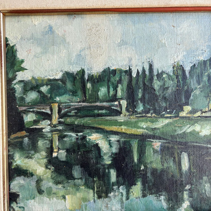 Original Landscape Oil Painting "Framed Painting" Timeless Artwork Holland Art Shop
