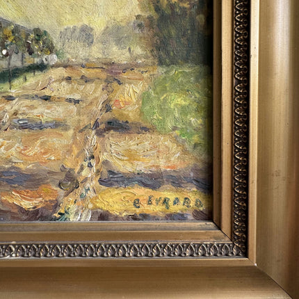 Handcrafted Landscape Oil Painting "Ornate Frame" Traditional Artwork Holland Art Shop