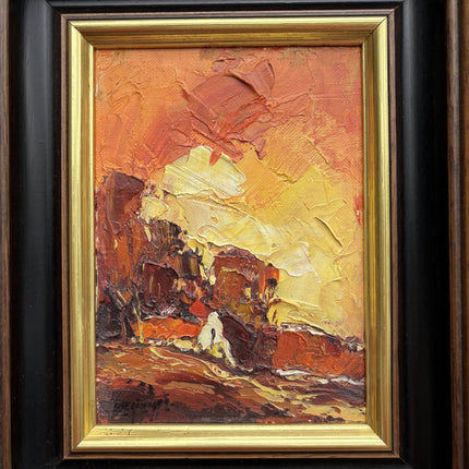Rustic Landscape Oil Painting "Framed Painting" Classic Small Artwork Holland Art Shop