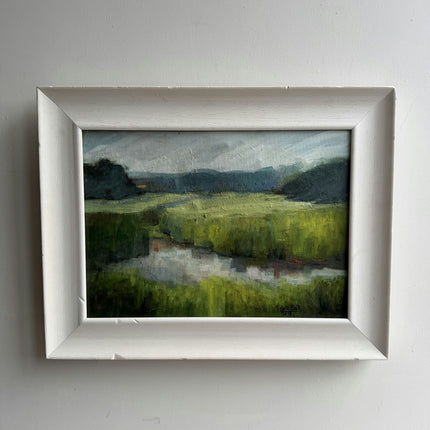 Classic Landscape Oil Painting "Framed Landscape" Authentic Artwork Holland Art Shop
