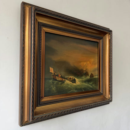 Traditional Seascape Oil Painting "Framed Painting" Expressive Art Holland Art Shop