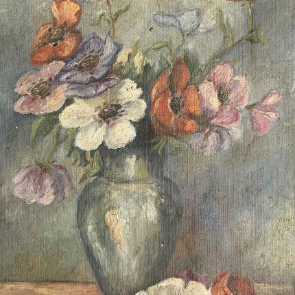 Timeless Floral Still Life Oil Painting "Flower Vase" Refined Artwork Holland Art Shop