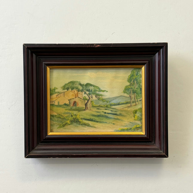 Handcrafted Still Life Oil Painting "Framed Back" Elegant Small Art Holland Art Shop