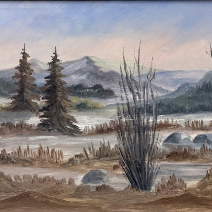 Elegant Landscape Oil Painting "Framed Painting" Rustic Artwork Holland Art Shop