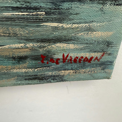 Original Seascape Oil Painting "Weathered Plank" Timeless Artwork Holland Art Shop