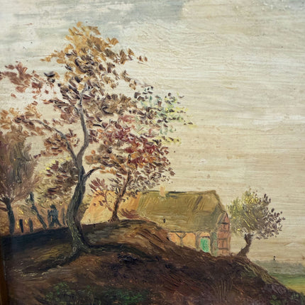 Classic Landscape Oil Painting "Framed Painting" Handcrafted Small Art Holland Art Shop