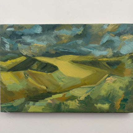 Rustic Still Life Oil Painting "Golden Field" Authentic Art Holland Art Shop