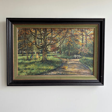 Detailed Landscape Oil Painting "Old Oak" Timeless Large Art Holland Art Shop