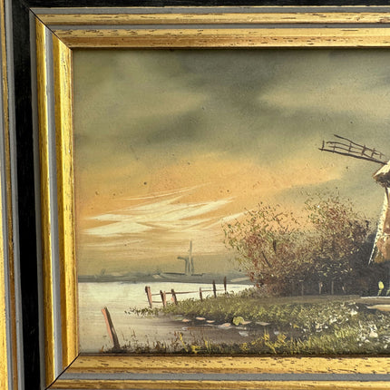 Detailed Landscape Oil Painting "Framed Painting" Elegant Small Artwork Holland Art Shop