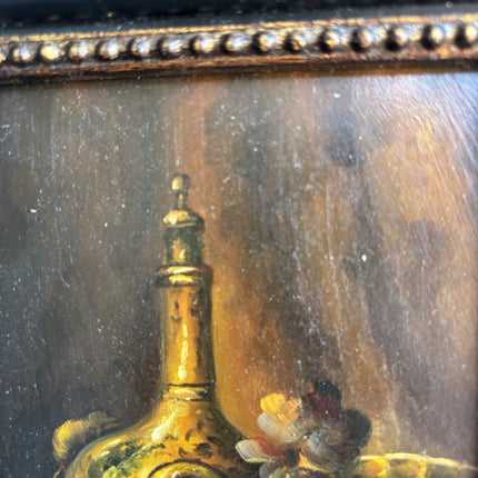 Handcrafted Still Life Oil Painting "Fruit Plate" Classic Small Artwork Holland Art Shop
