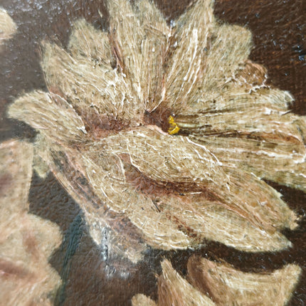 Timeless Floral Still Life Oil Painting "Flower Vase" Authentic Small Artwork Holland Art Shop