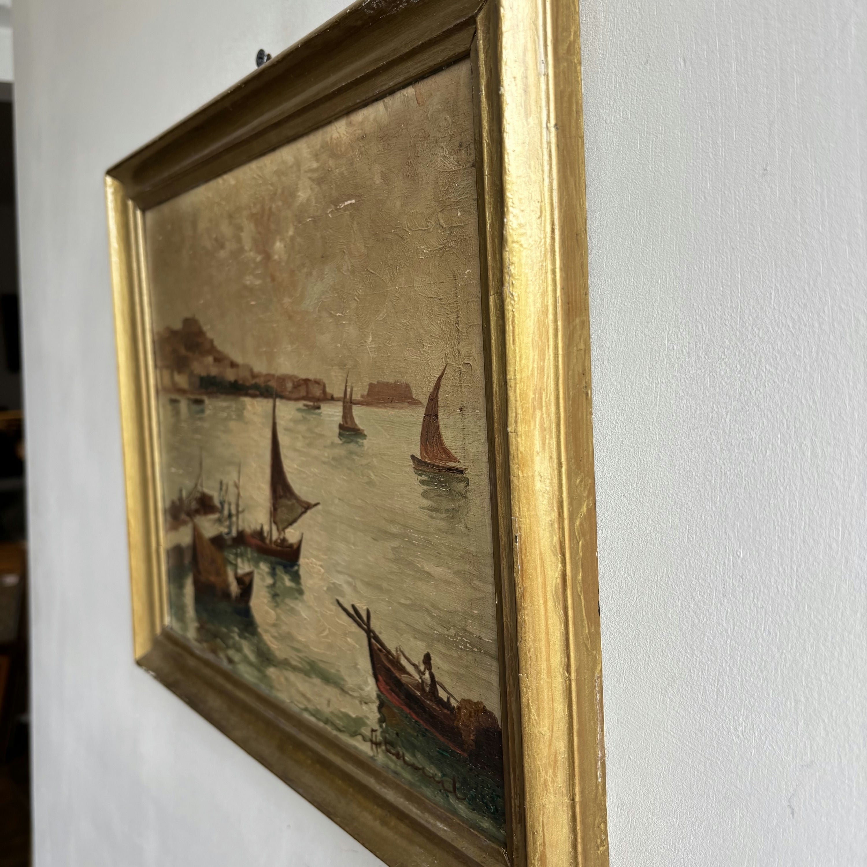 Refined Seascape Oil Painting 