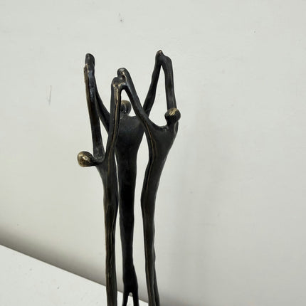 Detailed Figurative Sculpture "Bronze Figures" Timeless Small Art Holland Art Shop