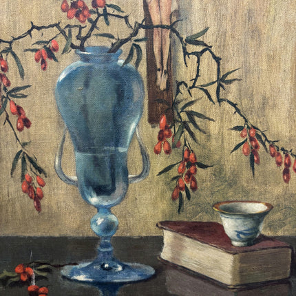 Authentic Interior Oil Painting "Crucifix Cross" Original Art Holland Art Shop