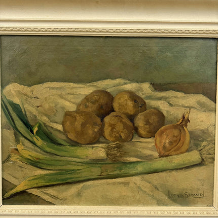 Authentic Still Life Oil Painting "Lemons Bunch" Timeless Art Holland Art Shop