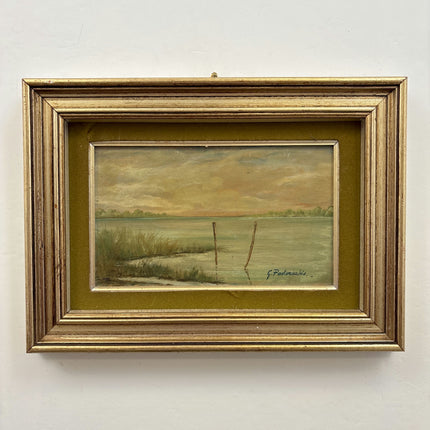Rustic Landscape Oil Painting "Framed Painting" Expressive Artwork Holland Art Shop