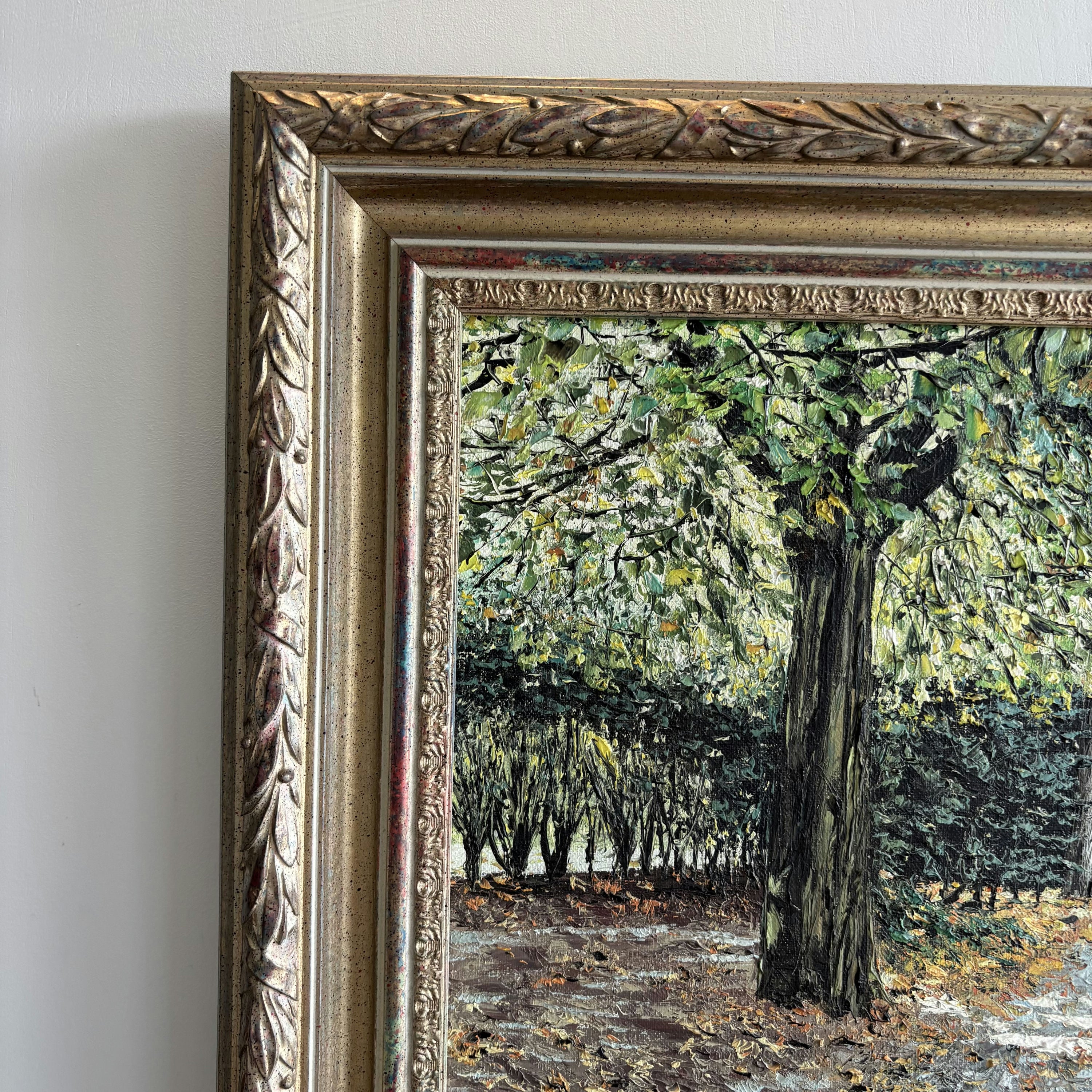 Refined Landscape Oil Painting 