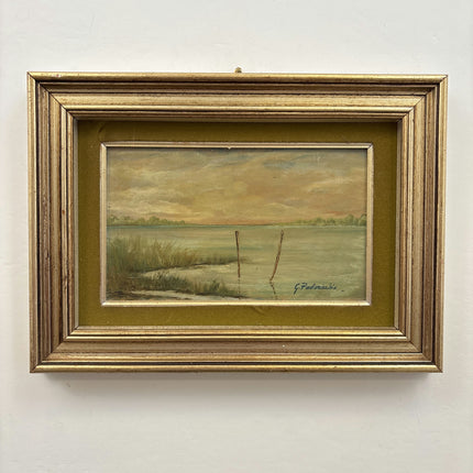 Rustic Landscape Oil Painting "Framed Painting" Expressive Artwork Holland Art Shop