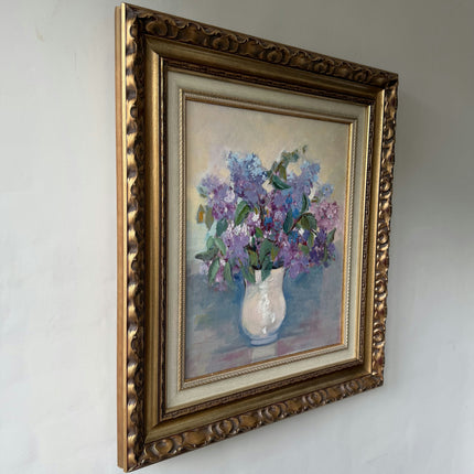 Vintage Floral Still Life Oil Painting "Vase Flowers" Timeless Artwork Holland Art Shop