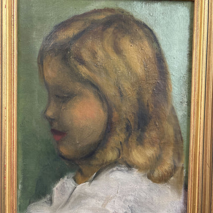 Classic Portrait Oil Painting "Blonde Woman" Timeless Art Holland Art Shop