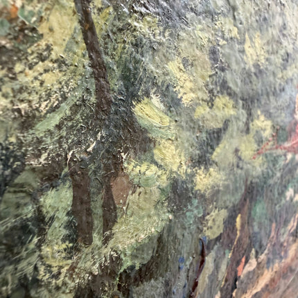 Traditional Landscape Oil Painting "Olive Trees" Detailed Artwork Holland Art Shop