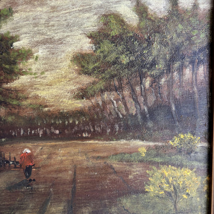 Timeless Landscape Oil Painting "Tall Tree" Refined Artwork Holland Art Shop