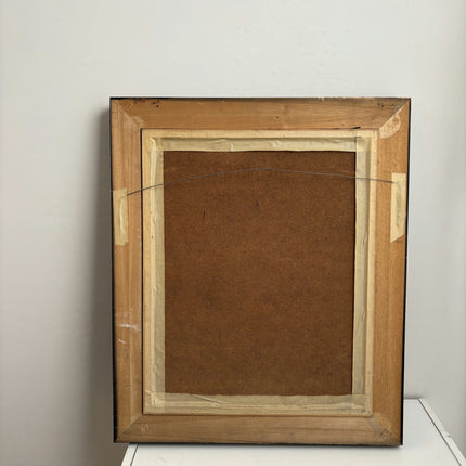 19th Century Antique Interior Oil Painting "Window Seat" Art Holland Art Shop
