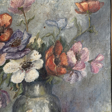 Timeless Floral Still Life Oil Painting "Flower Vase" Refined Artwork Holland Art Shop