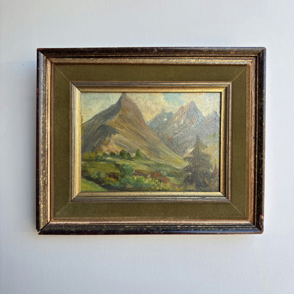 Original Landscape Oil Painting "Framed Painting" Refined Small Artwork Holland Art Shop