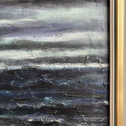 Original Seascape Oil Painting "Framed Seascape" Refined Art Holland Art Shop
