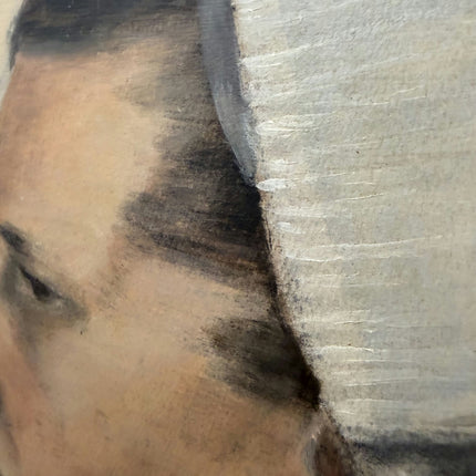 Classic Portrait Oil Painting "Profile Woman" Detailed Artwork Holland Art Shop