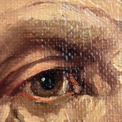 Traditional Portrait Oil Painting "Elderly Man" Refined Art Holland Art Shop