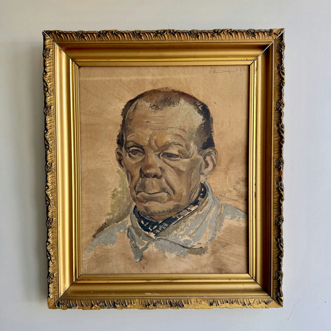 Classic Portrait Oil Painting "Old Man" Traditional Large Artwork Holland Art Shop