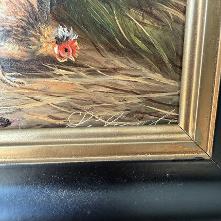 Timeless Animals Oil Painting "Peacock Bird" Expressive Art Holland Art Shop