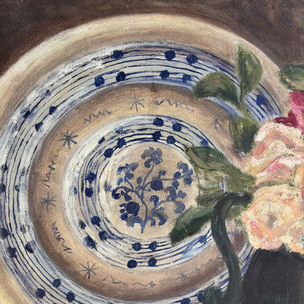 Timeless Floral Still Life Oil Painting "Flower Vase" Refined Art Holland Art Shop