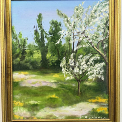 Detailed Landscape Oil Painting "Golden Frame" Refined Art Holland Art Shop