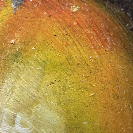 Rustic Still Life Oil Painting "Painted Surface" Detailed Small Artwork Holland Art Shop