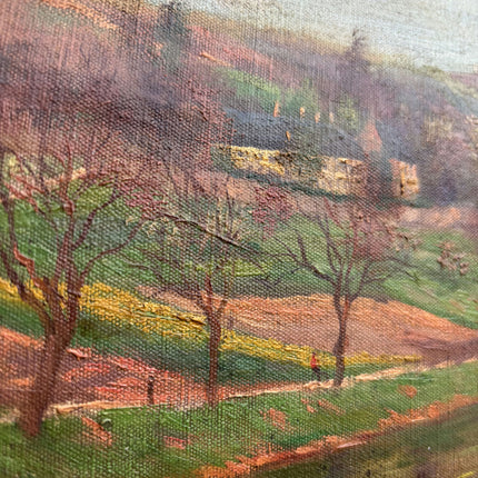 Original Landscape Oil Painting "Framed Painting" Detailed Artwork Holland Art Shop