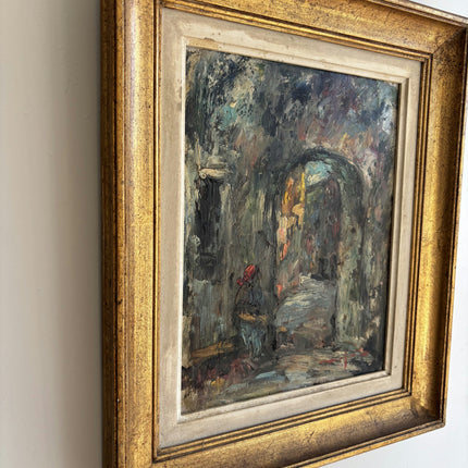 Authentic Cityscape Oil Painting "Gilded Frame" Classic Art Holland Art Shop