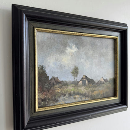 Classic Farm Oil Painting "Framed Painting" Elegant Small Art Holland Art Shop