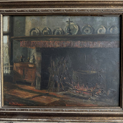 Elegant Interior Oil Painting "Ornate Frame" Authentic Art Holland Art Shop