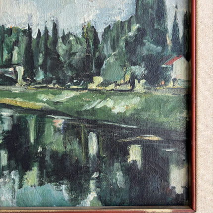 Original Landscape Oil Painting "Framed Painting" Timeless Artwork Holland Art Shop