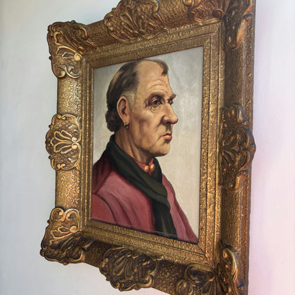 Traditional Portrait Oil Painting "Elderly Man" Refined Art Holland Art Shop