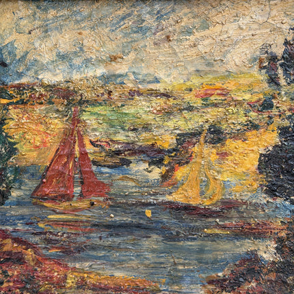 Refined Seascape Oil Painting "Framed Painting" Expressive Artwork Holland Art Shop