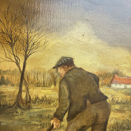 Traditional Figurative Oil Painting "Old Man" Elegant Art Holland Art Shop