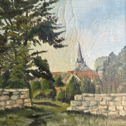 Original Landscape Oil Painting "Tall Pine" Refined Artwork Holland Art Shop