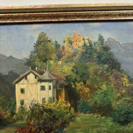 Refined Landscape Oil Painting "Country House" Traditional Art Holland Art Shop