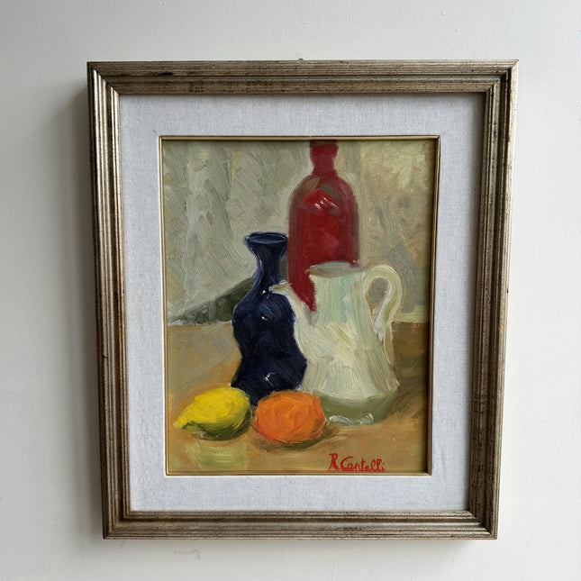 Elegant Still Life Oil Painting "Fruit Still-Life" Authentic Artwork Holland Art Shop